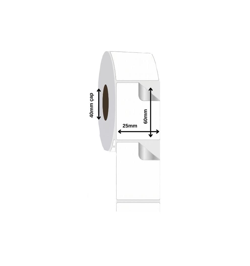 Fastyre Etiket 25x60 mm