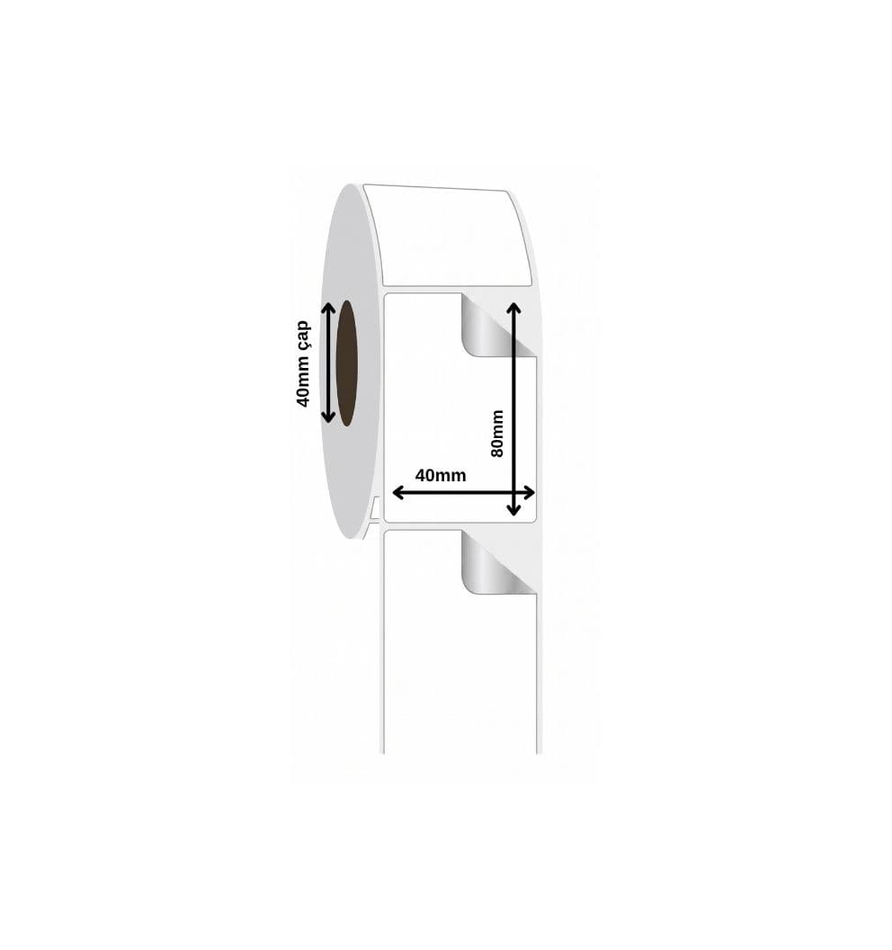 Fastyre Etiket 40x80 mm