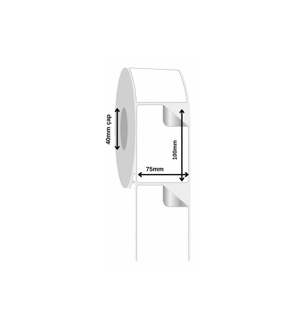 Fastyre Etiket 75x100 mm