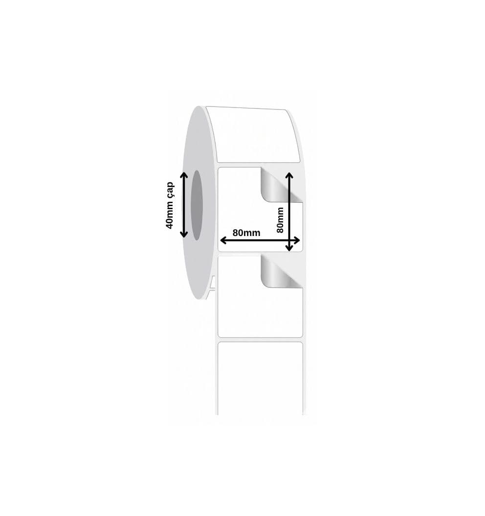 Fastyre Etiket 80x80 mm